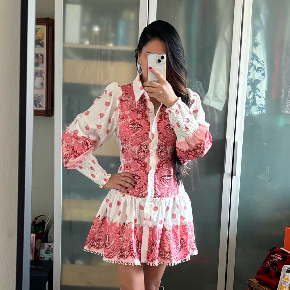 Floral mini dress